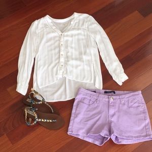 Vigoss Studio Shorts Size 30 Lavender